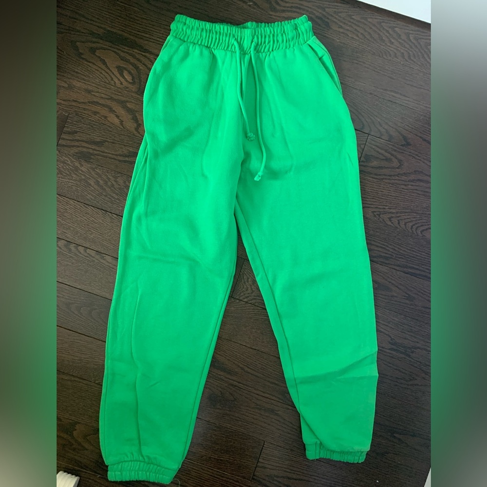 Zara Emerald Green Joggers